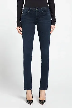 7 For All Mankind: женские модели 2026–2027 — прямые, расклешённые и мягкие силуэты: Kimmie Straight и Bootcut в B(air), реальный каталожный ракурс 7