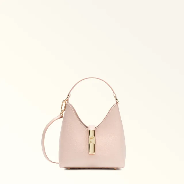 Furla Iride: как носить компактную сумку в городских образах 2026: Furla Iride: розовые женские сумки, реальный каталожный ракурс 3