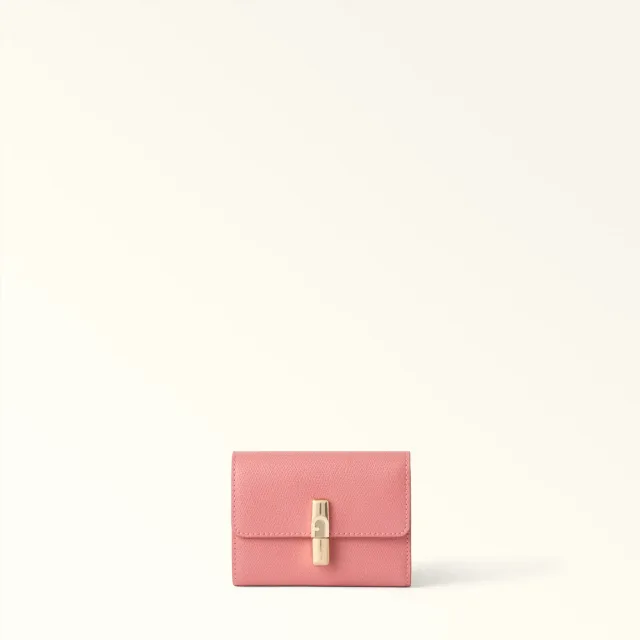 Furla Iride: как носить компактную сумку в городских образах 2026: Furla Iride: розовые женские сумки, реальный каталожный ракурс 5