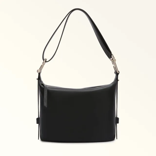 Женская Furla Nuvola: как выбрать мягкую сумку хобо для городского гардероба: Furla Nuvola Shoulder Bag M, реальный каталожный ракурс 7