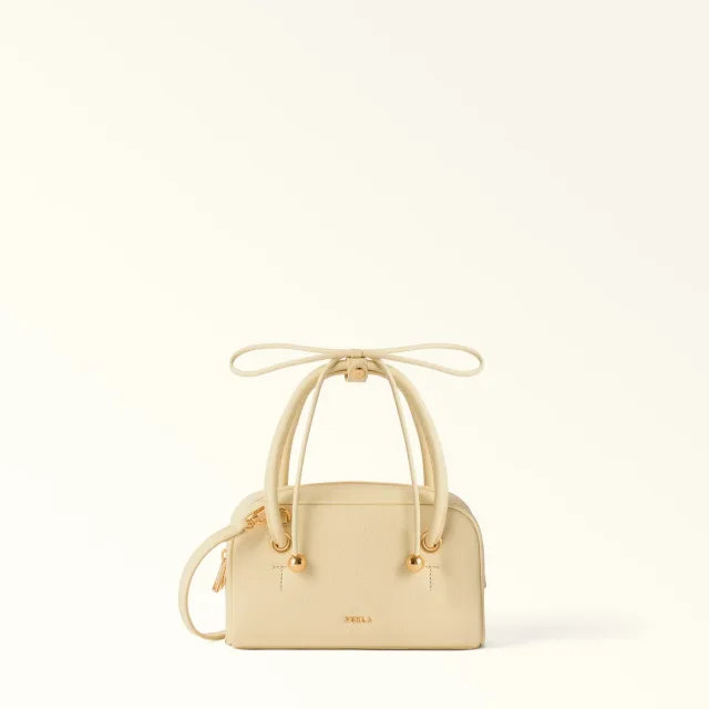 Furla Tonie: как носить мягкую сумку-хобо в городском гардеробе: Furla Tonie: текстурная сумка Naturale, реальный каталожный ракурс 2