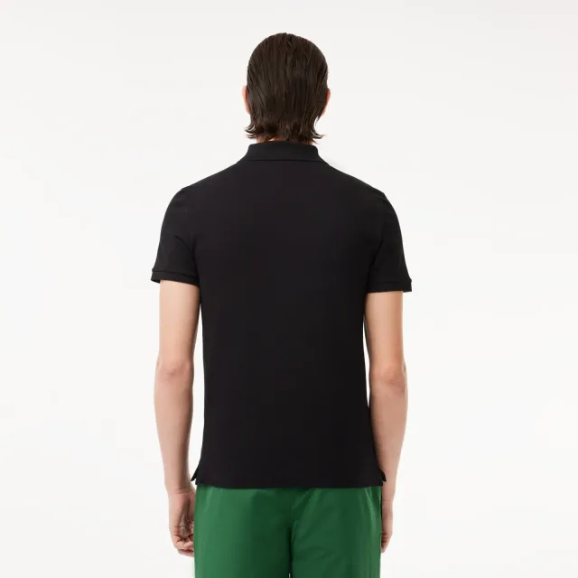 Поло Lacoste в 2027 году: как носить символ бренда вне корта: Лёгкое поло L.12.12 LIGHT, реальный каталожный ракурс 4