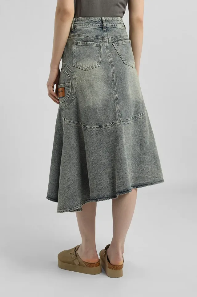 Smart casual на каждый день: три уровня образа без лишних вещей: Юбка Desigual, реальный каталожный ракурс 3