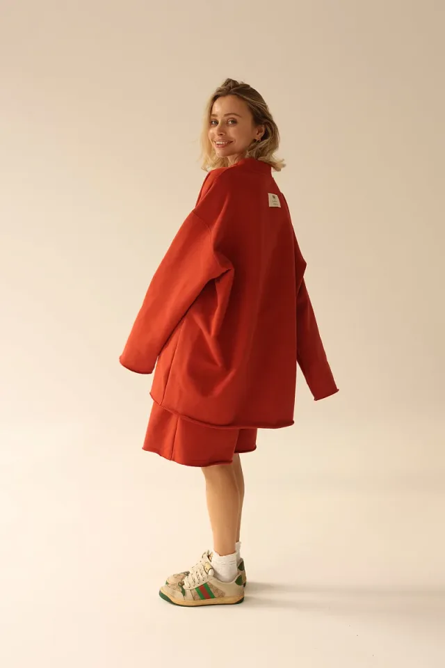 Свободный силуэт Country Textile: как работать с объёмом и пропорциями: Сет Хипстер с шортами, реальный каталожный ракурс 6