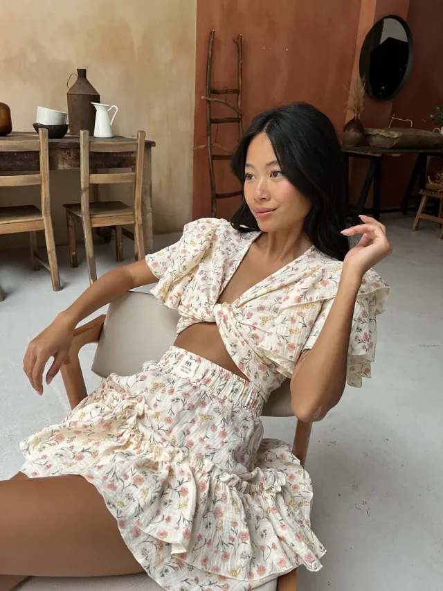Свободный силуэт Country Textile: как работать с объёмом и пропорциями: Сет Бэби-долл, реальный каталожный ракурс 4