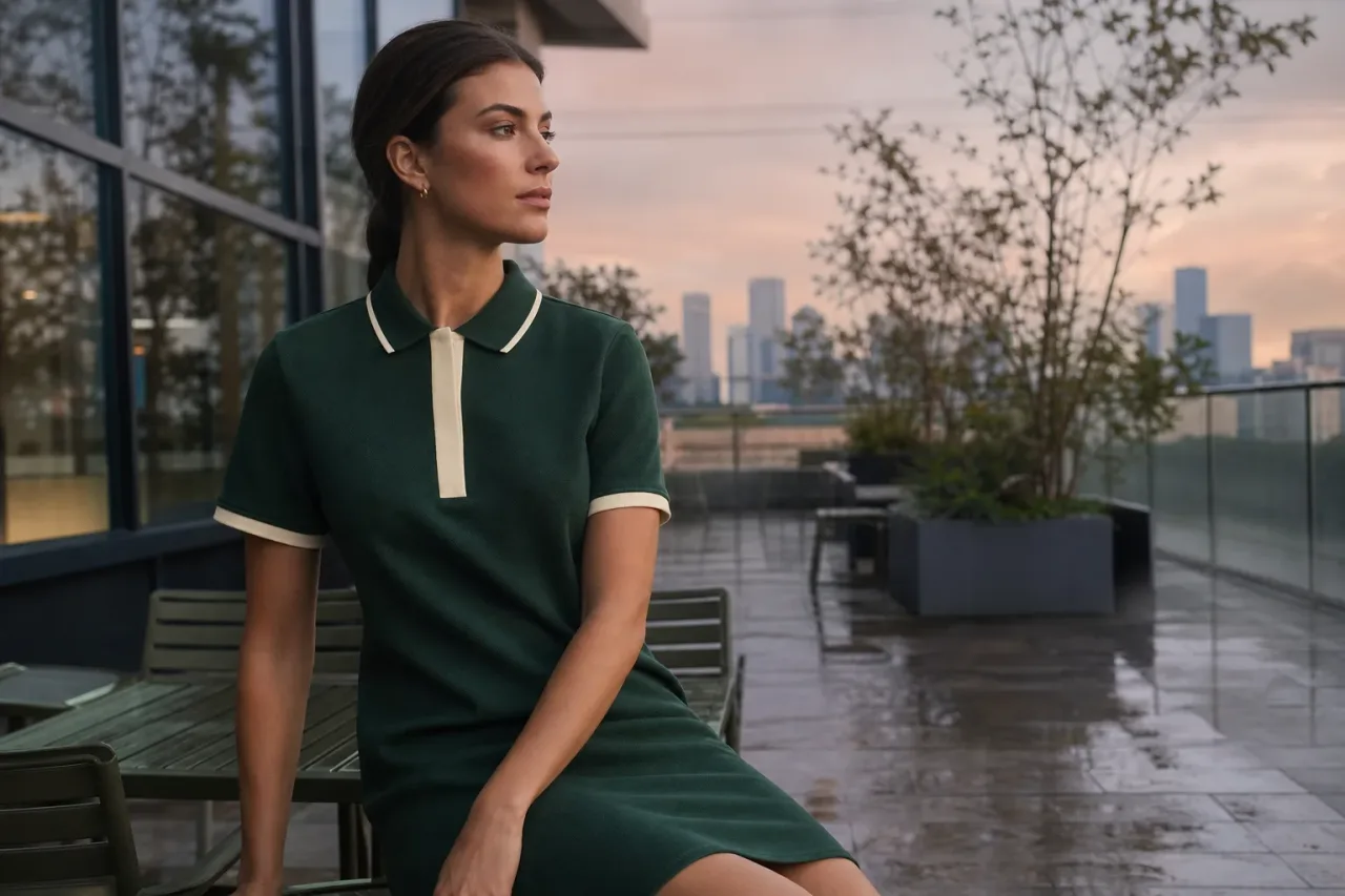 Женская одежда Lacoste в 2027: как читать плиссе, piqué и платье-поло