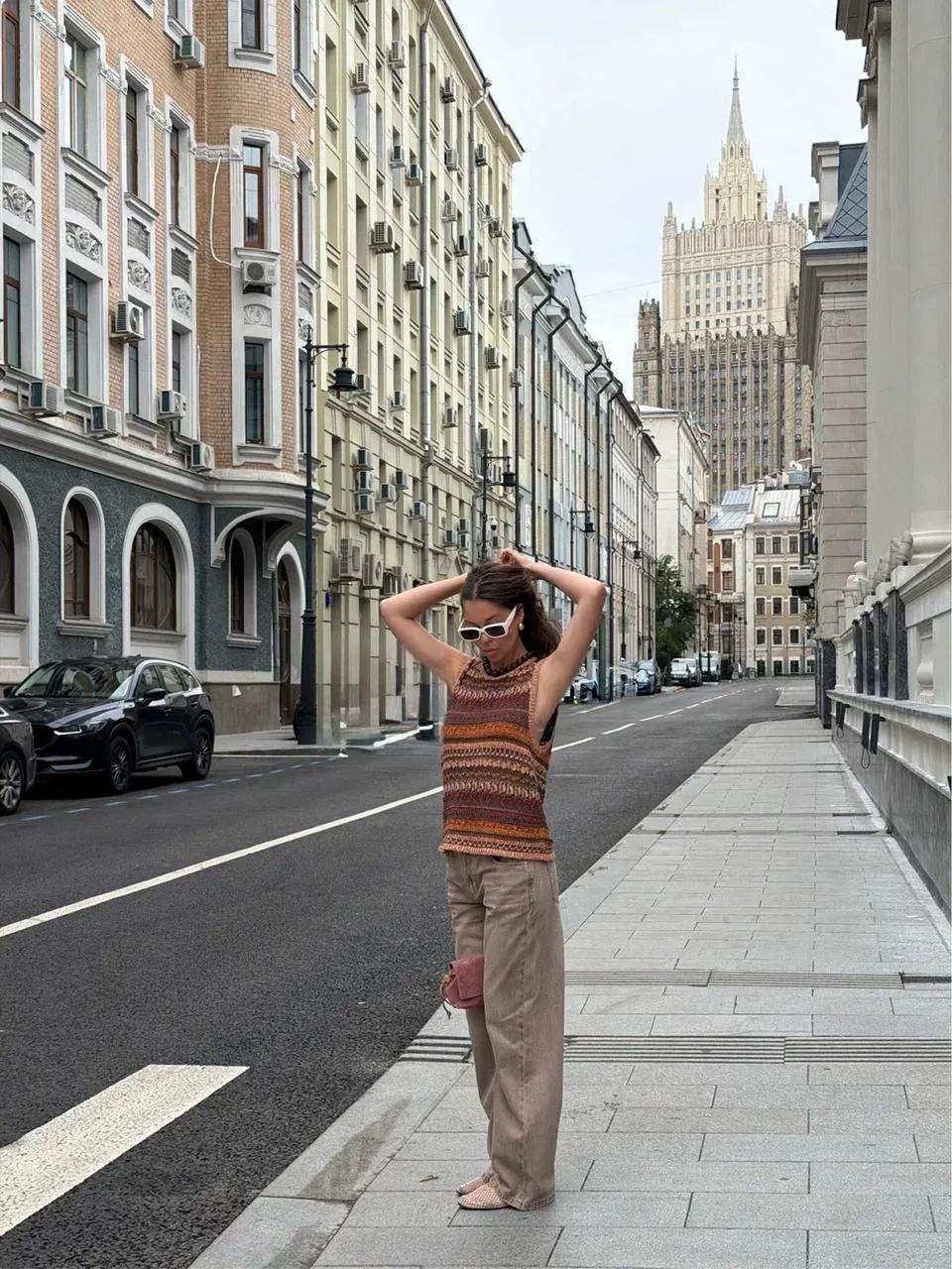 Лето в тёплых оттенках, образ 4