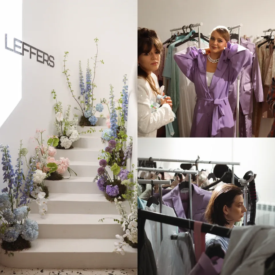 Стилизация модного показа Leffers, образ 3