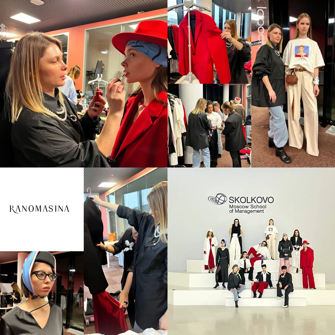 Образ с показа бренда Ramonasina