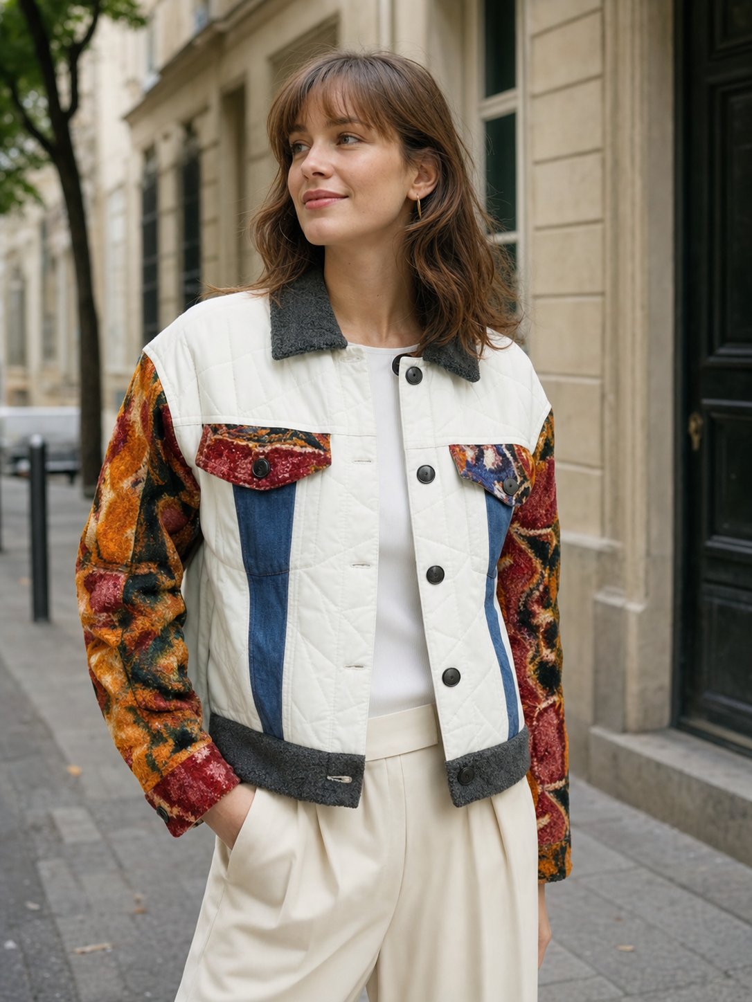Desigual — Куртка комбинированная