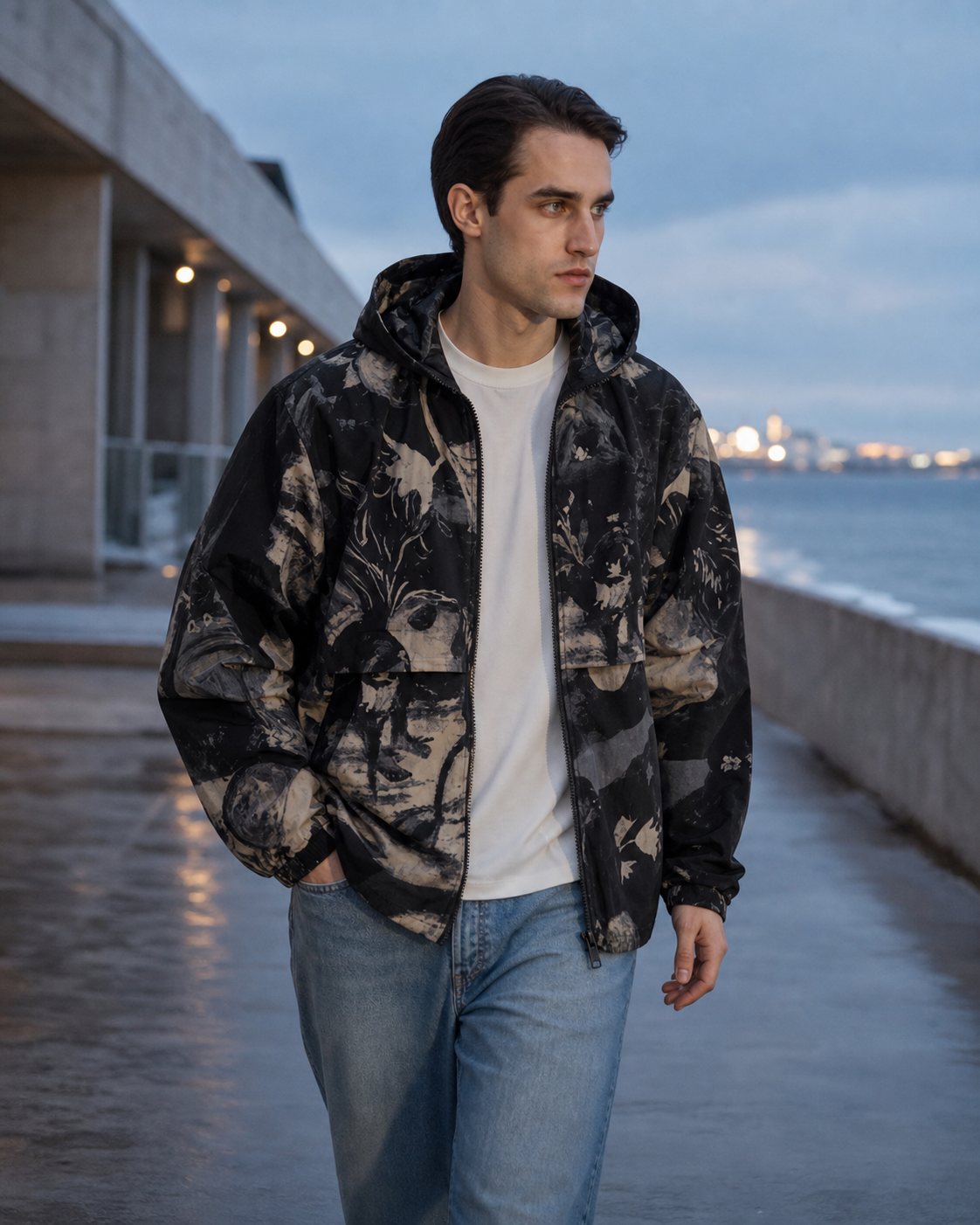 Desigual — Ветровка с капюшоном