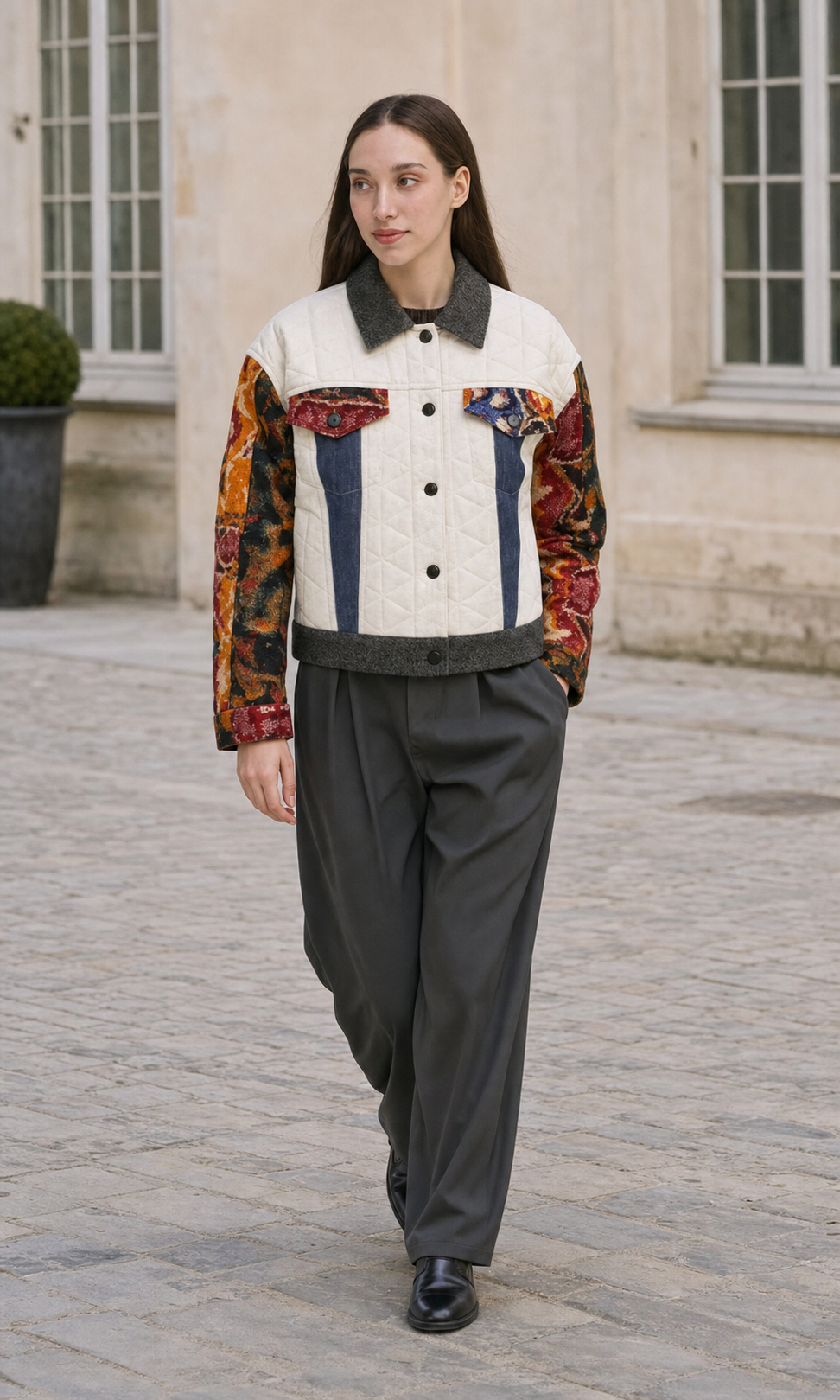 Desigual — Куртка комбинированная