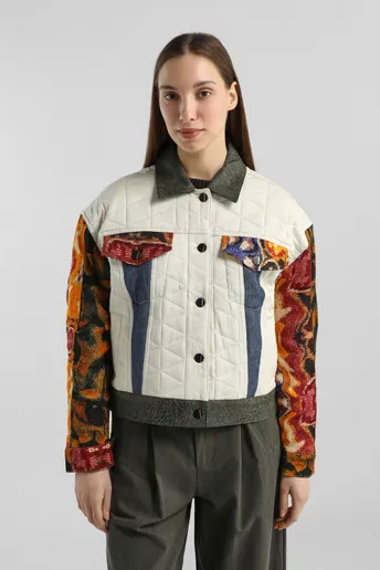 Desigual — Куртка комбинированная